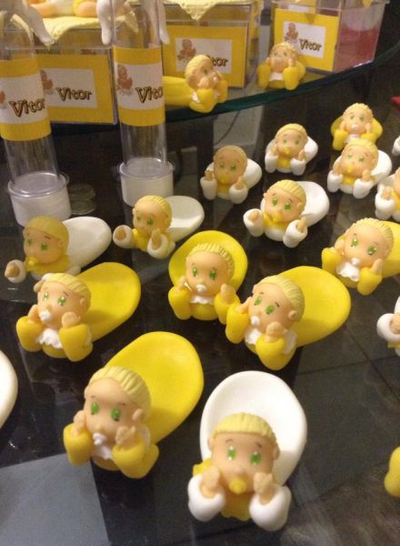 Porta doces bebê fofinho